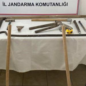 Kastamonu’da define avcılarına suç üstü baskın