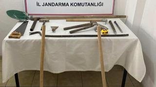 Kastamonu’da define avcılarına suç üstü baskın