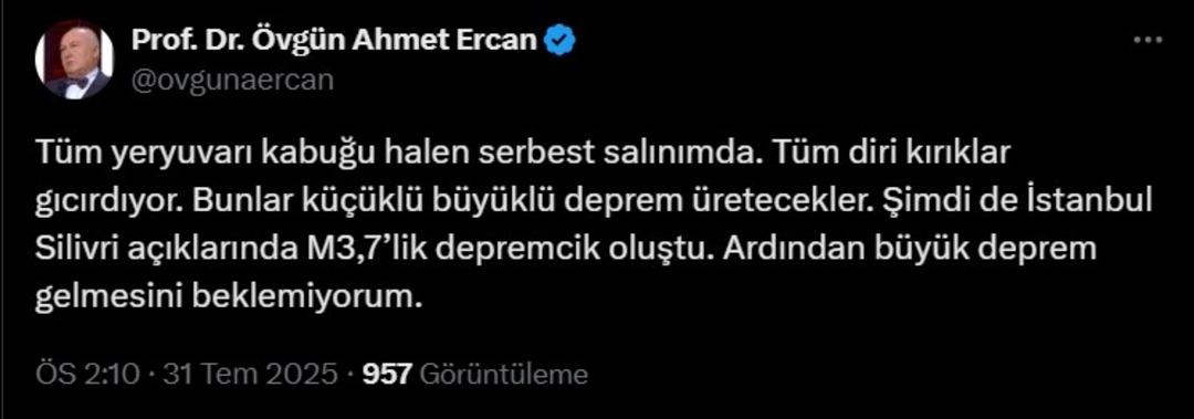 Son dakika | İstanbul açıklarında deprem! Çevre iller de sallandı: AFAD dan açıklama geldi 3