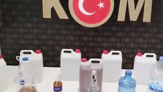 Kütahya'da sahte içki operasyonu
