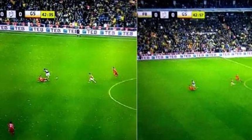 Kadık&ouml;yde Fenerbah&ccedil;elileri &ccedil;ıldırtan pozisyon