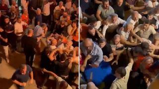 Rize’de amatör turnuvadaki arbede kamerada