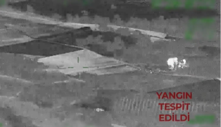 Ormanı böyle yakmışlar! İHA'ya suçüstü yakalandılar
