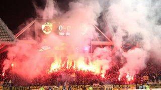 AEK – Olympiakos maçı olaylar nedeniyle tatil edildi