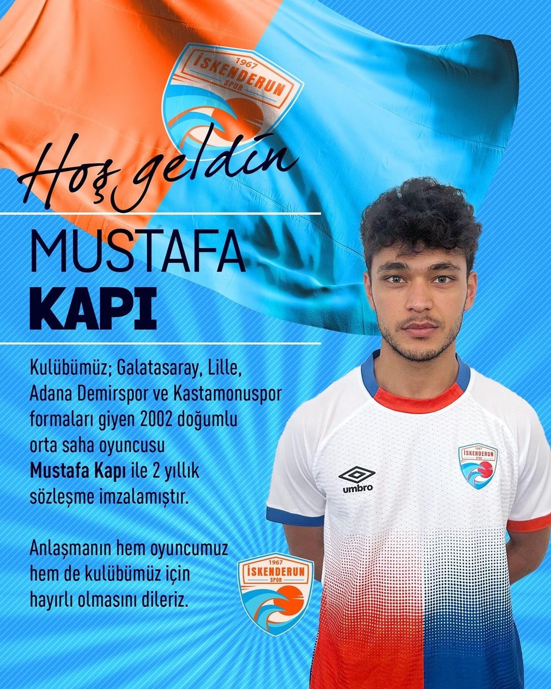 Bir zamanlar Galatasaray ın genç yıldızıydı! Şimdi TFF 2.Lig e transfer oldu....Mustafa Kapı dan şaşırtan karar 1