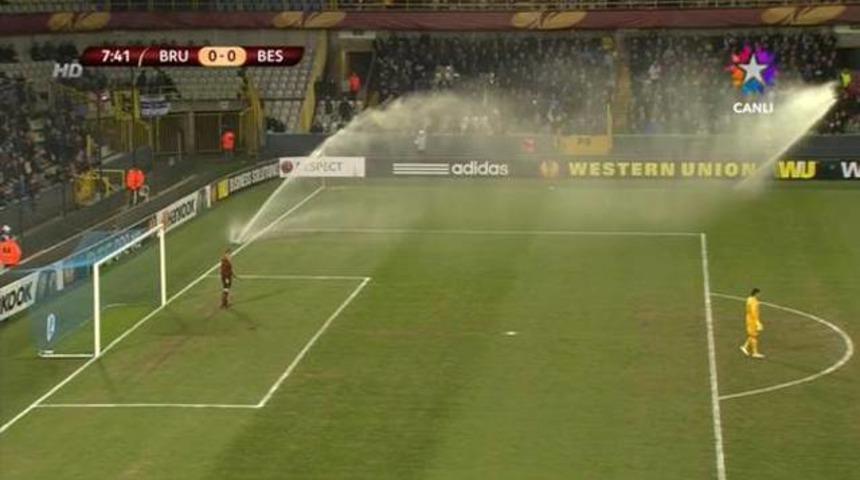 Beşiktaş ma&ccedil;ında ilgin&ccedil; olay