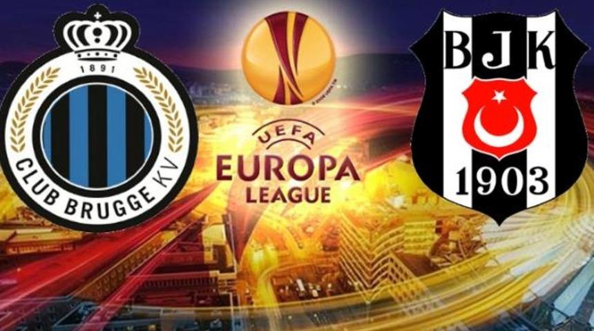 Club Brugge - Beşiktaş ma&ccedil;ı &ouml;zeti ve &ouml;nemli anları