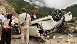 Göksu travertenlerinde trafik kazası: 4 yaralı
