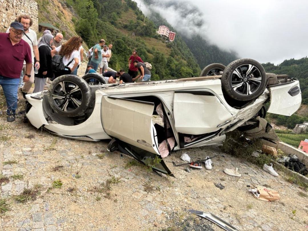 Göksu travertenlerinde trafik kazası: 4 yaralı 1