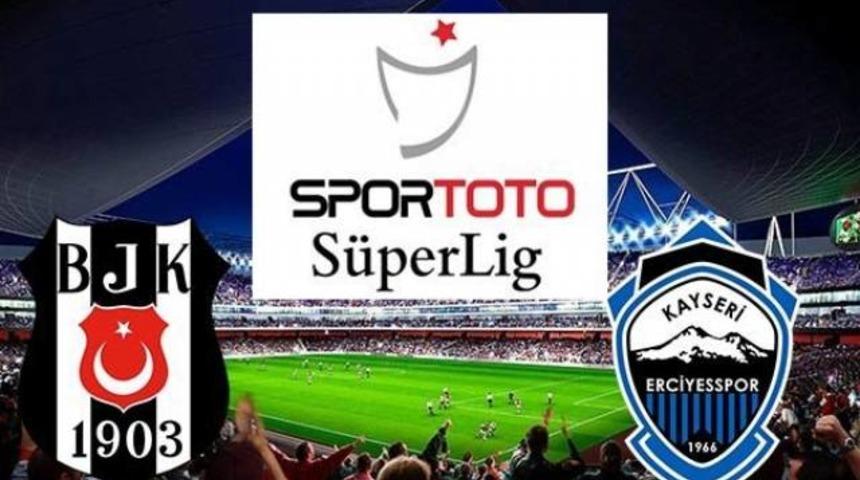 Beşiktaş - Kayseri Erciyesspor ma&ccedil;ı &ouml;zeti ve &ouml;nemli anları