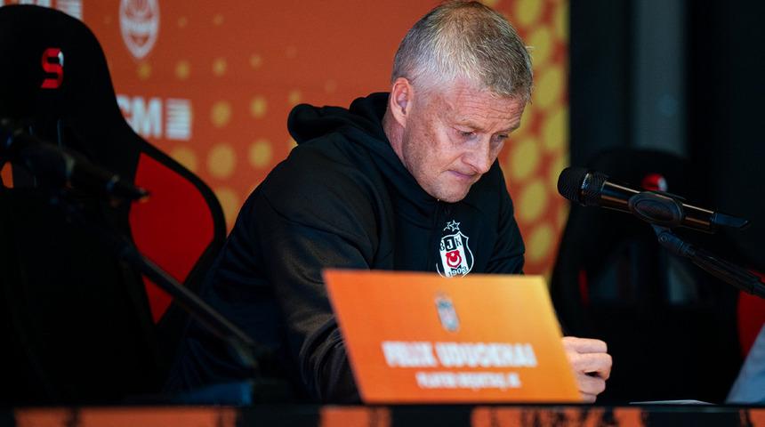 Beşiktaş'ta teknik direktör Ole Gunnar Solskjaer'den maç sonu şok açıklama! "Görevime devam ediyorum, tabii ki"