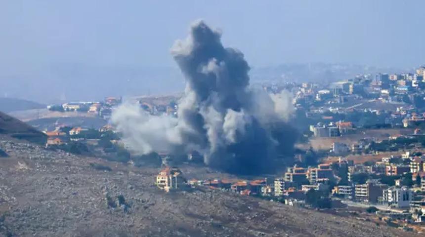  İsrail savaş uçakları Lübnan'ın çeşitli bölgelerine yoğun hava saldırıları düzenledi