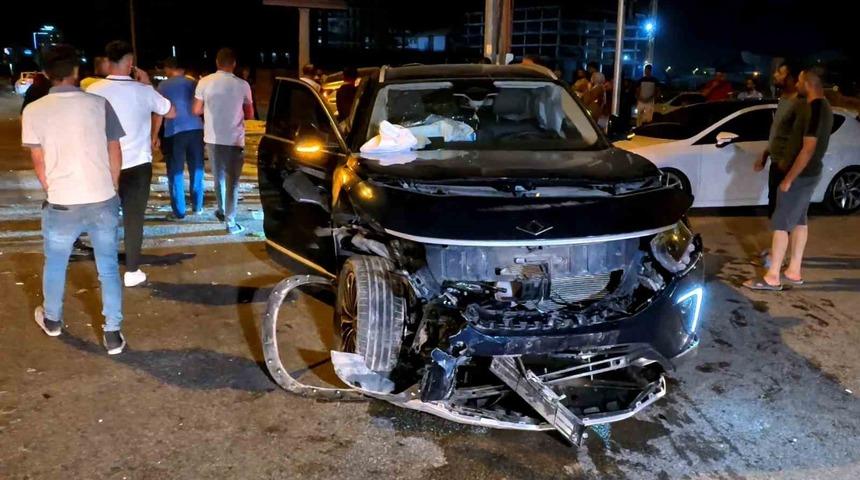 Aksaray’da iki araç çarpıştı: 7 yaralı