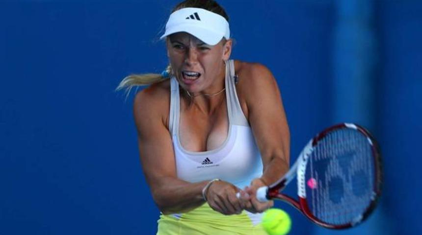 Indian Wells'te Wozniacki'ye şok