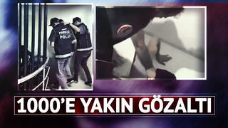 Son 10 gündür devam ediyordu: 1000'e yakın gözaltı! 70 ilde dev operasyonda ele geçirilenler dikkat çekti