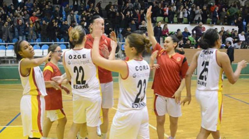Edirne Belediyesi Edirnespor 64 - 58 Mersin BŞB