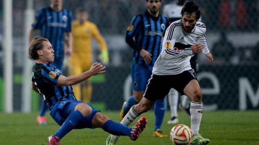 Beşiktaş &ndash; Club Brugge ma&ccedil; &ouml;zeti ve &ouml;nemli anları