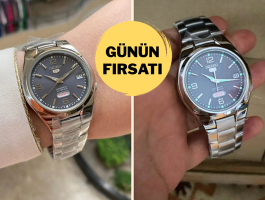 Saat deyince akla gelen ilk marka! Seiko'nun klasik modeli indirimde