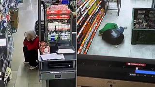 Sosyal medya bu videoları konuşuyor! Market çalışanları yorgunluktan bayılıyor