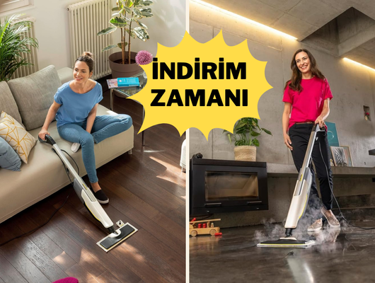 İndirim varken kaçırmayın! Buharın gücüyle temizliğin keyfini çıkarın