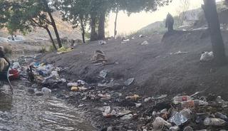Piknik alanı çöplüğe döndü