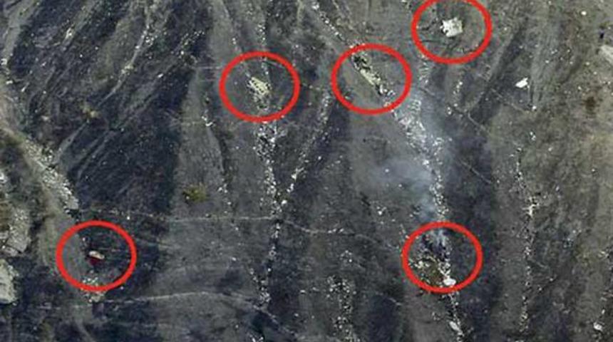 Fransa'da d&uuml;şen u&ccedil;akta mucize kurtuluş