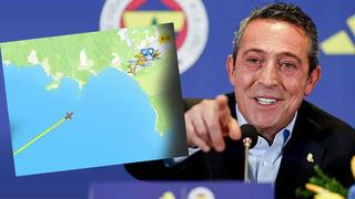 Ali Koç'un özel jeti durmuyor! Şimdi de o adaya indi Fenerbahçe taraftarını heyecanlandırdı... İşte o adada tatil yapan dünya yıldızı
