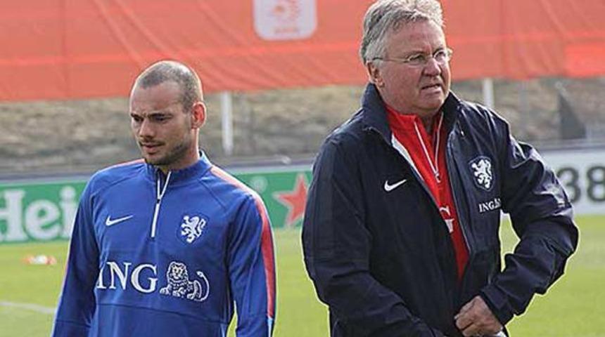 Hiddink: Bu ma&ccedil; i&ccedil;in kavga kelimesi yeterlidir