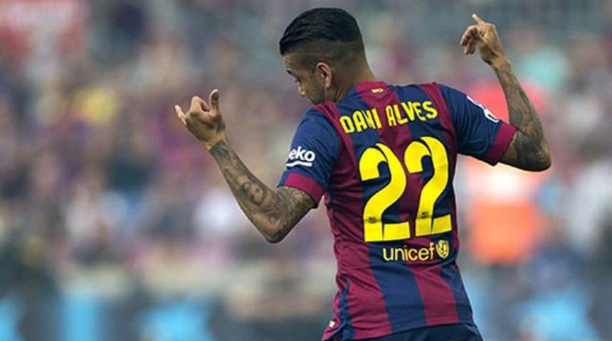 Son ikramiye Daniel Alves'e