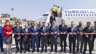 THY Halep uçuşlarını yeniden başlattı