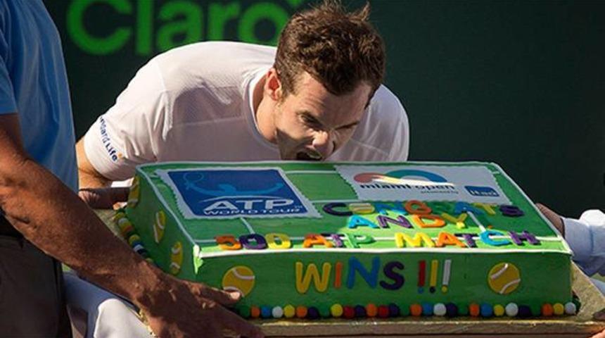 Murray'den 500. galibiyet