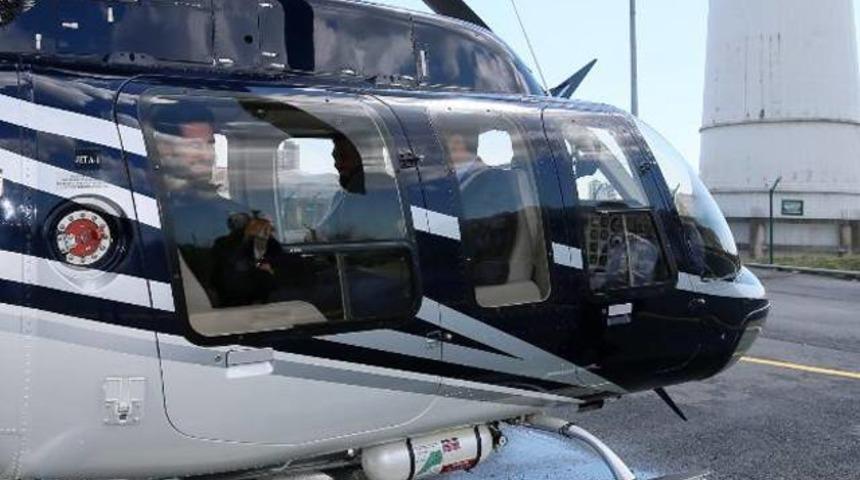 Fenerbah&ccedil;eli futbolculara &ouml;zel helikopter servisi