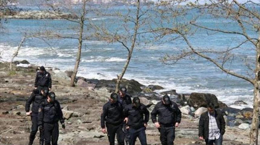 Polis olay yerinde av t&uuml;feği buldu