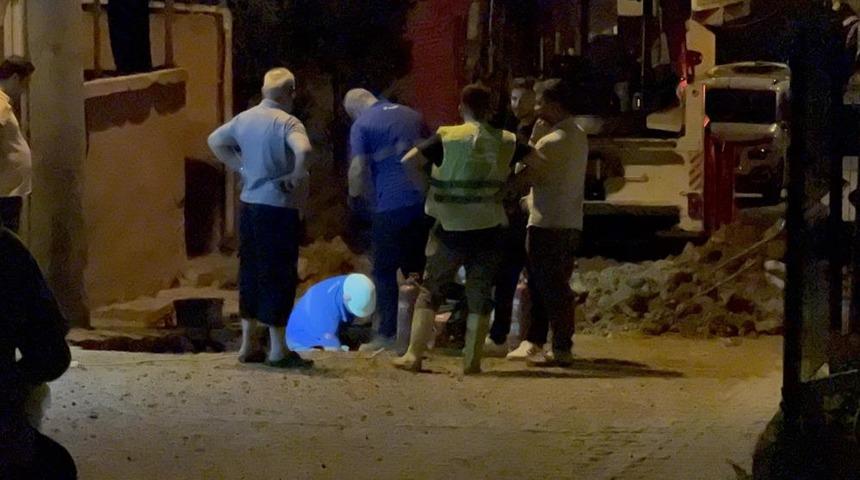 Darıca’da doğal gaz borusu patladı, mahalleyi gaz kokusu sardı