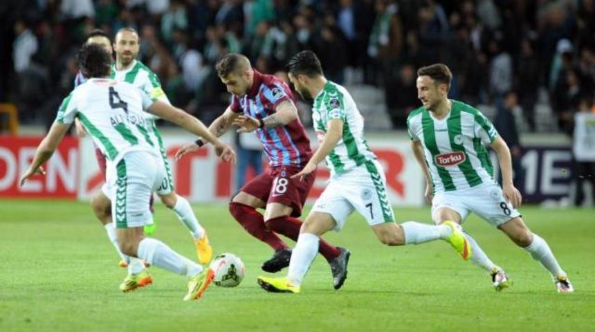 Torku Konyaspor &ndash; Trabzonspor ma&ccedil; &ouml;zeti ve &ouml;nemli anları