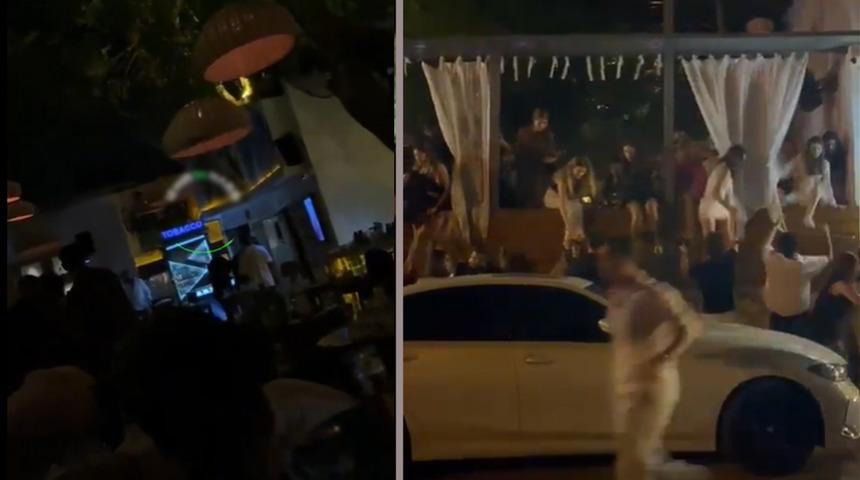 Alaçatı'da eğlence mekanında silahlı çatışma! Korku dolu anlar: Can havliyle kaçıştılar, mekan sahibi Mustafa Aksakallı ayağından vuruldu