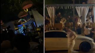 Alaçatı'da eğlence mekanında silahlı çatışma! Korku dolu anlar: Can havliyle kaçıştılar, mekan sahibi Mustafa Aksakallı ayağından vuruldu