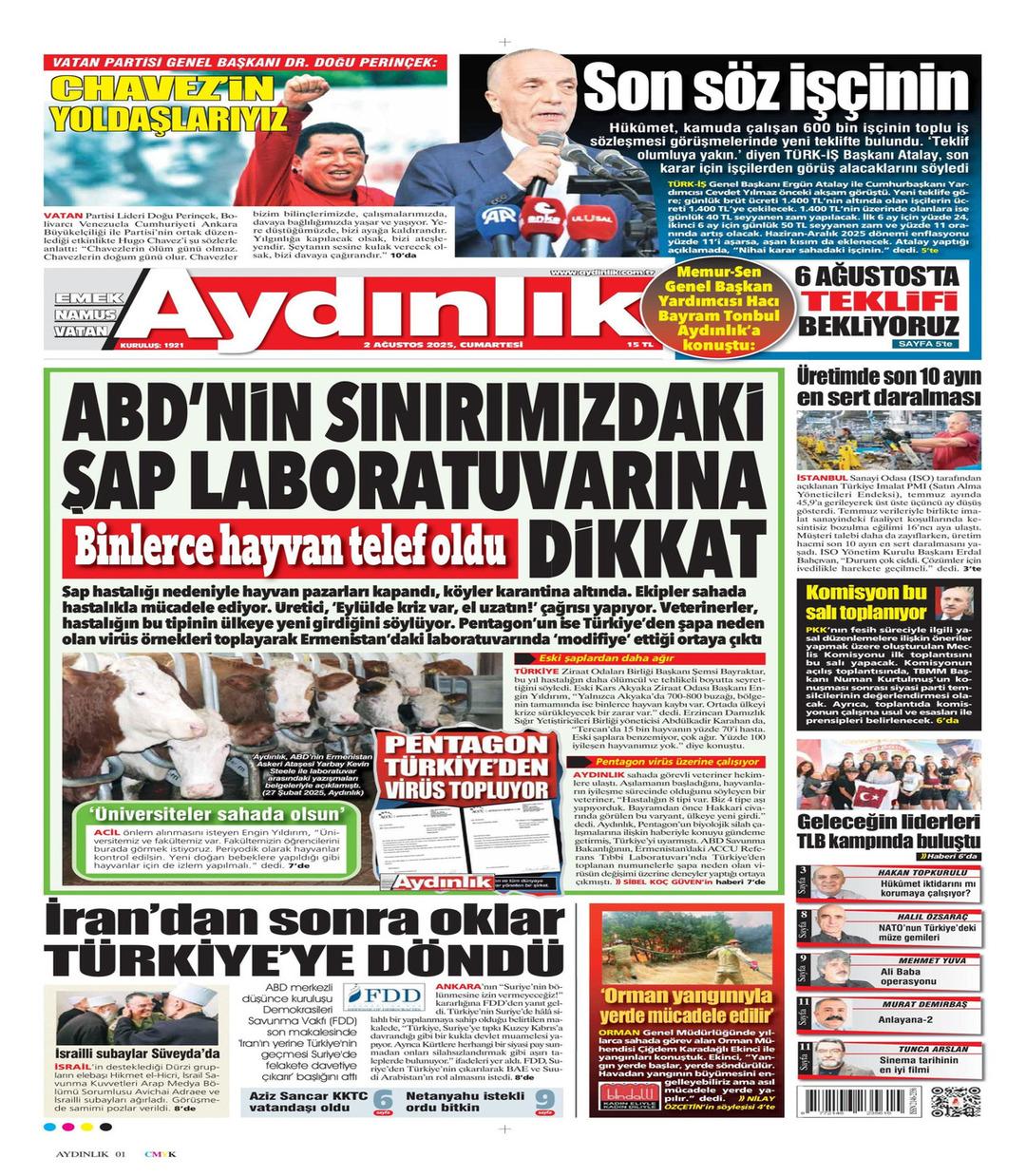 Aydınlık Gazetesi