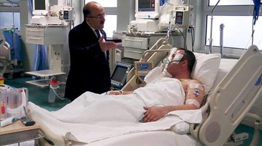 Saldırıya uğrayan şoför ilk kez görüntülendi