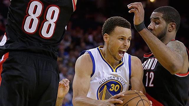 Curry savaştı, Warriors kazandı