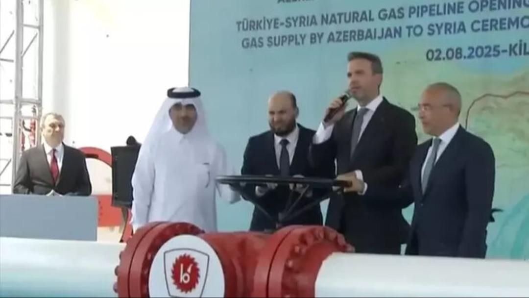 Bakan Bayraktar duyurdu: Türkiye den Suriye ye gaz akışı resmen başladı! 3
