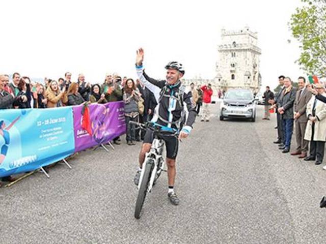 Lizbon'dan Bakü'ye bisikletle...