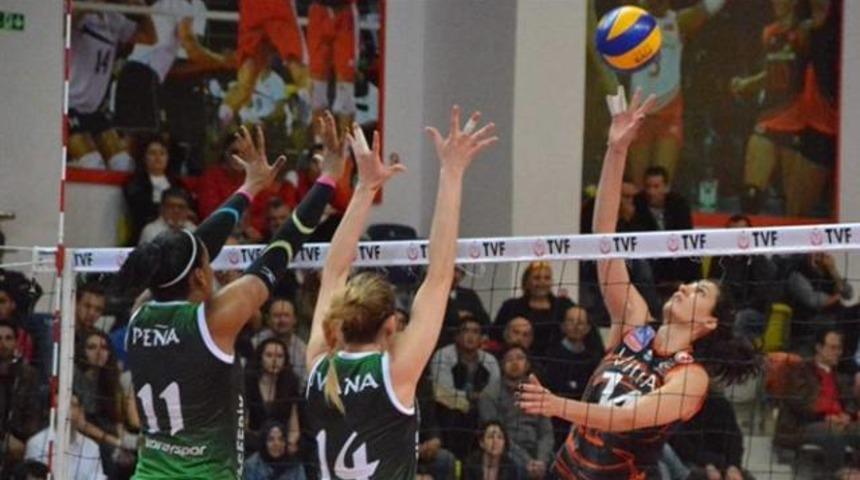 Bursa B&uuml;y&uuml;kşehir Belediyespor 1 - 3 Eczacıbaşı VitrA