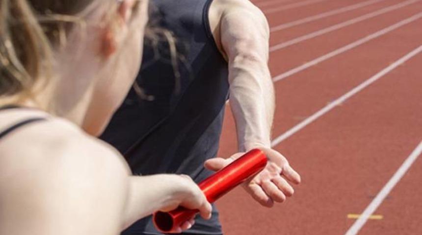 İlk kez bayrak yarışı