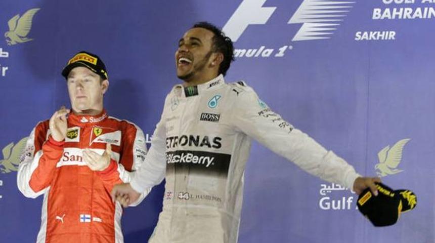 Lewis Hamilton Bahreyn'de de birinci