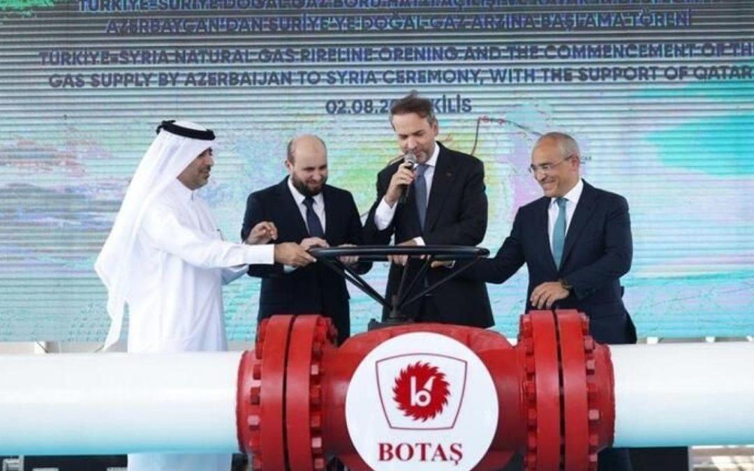 Türkiye-Suriye doğal gaz hattına ilişkin ortak açıklama  1