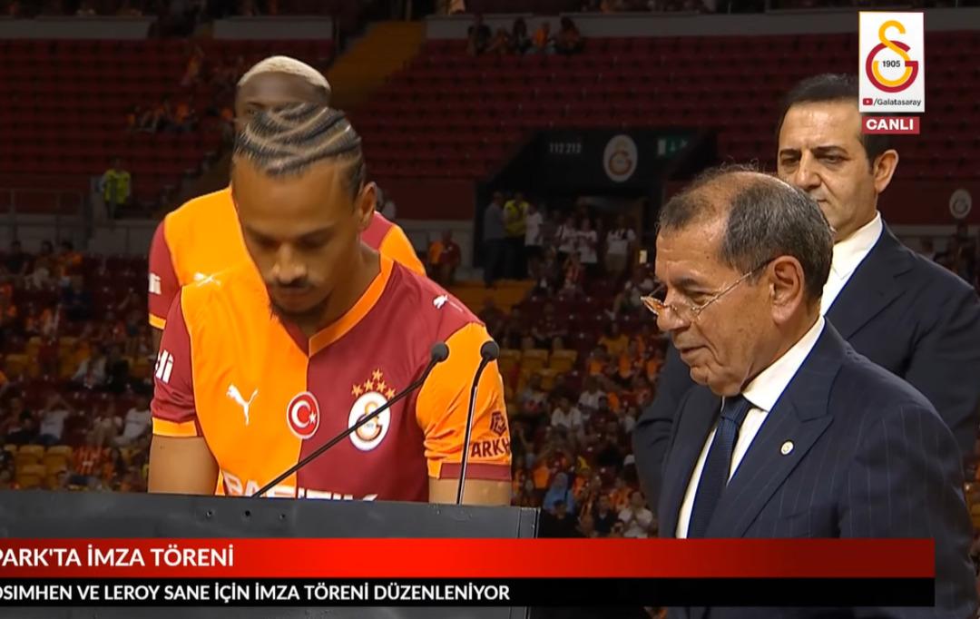 Galatasaray da tarihi gün! Victor Osimhen ve Leroy sane imzayı attı! 5 milyon Euro gelir bekleniyor 3