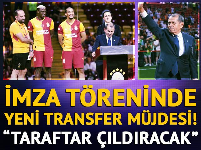 Galatasaray'da Osimhen ve Sane'nin imza töreninde transfer müjdesi! "İsimleri bildiklerinde çıldıracaklar"