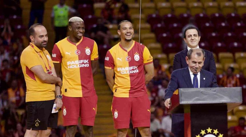 Galatasaray'da Osimhen ve Sane'nin imza töreninde transfer müjdesi! "İsimleri bildiklerinde çıldıracaklar"