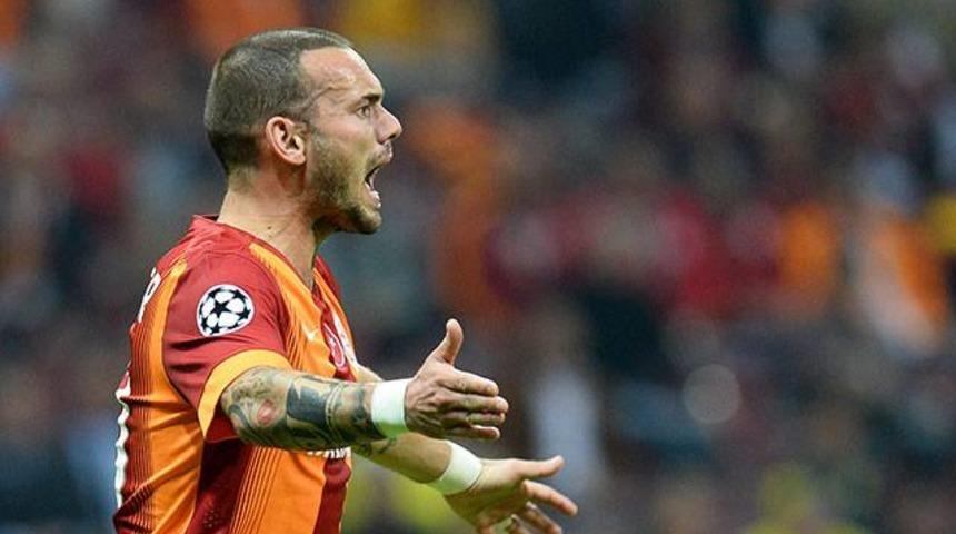 İşte Sneijder'i &ccedil;ıldırtan olay